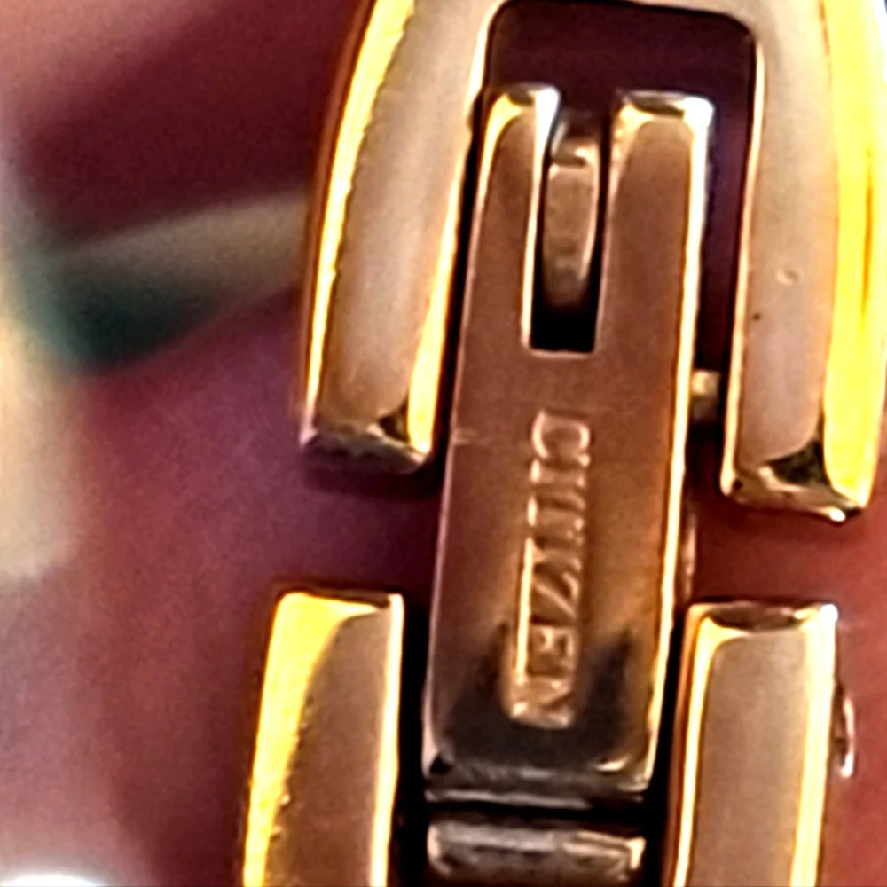 Citizens Gold Tone / Rhinestone Watch - Picture 4 of 4